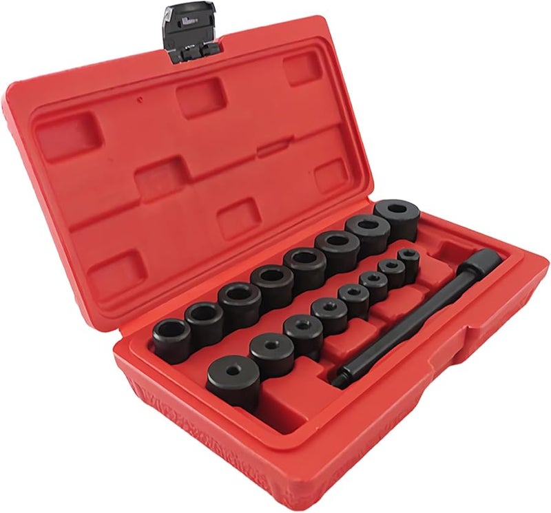 17 قطعة مجموعة أدوات محاذاة القابض الثقيلة صيانة وتركيب السيارات - Image 1